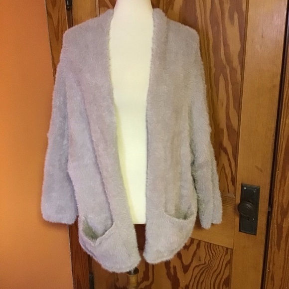 3 for 20 $ bundle Fuzzy oversized teddy bear cardigan sweater - Picture 8 of 10